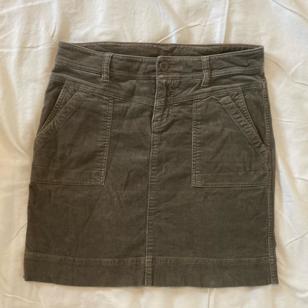 North Face corduroy skirt